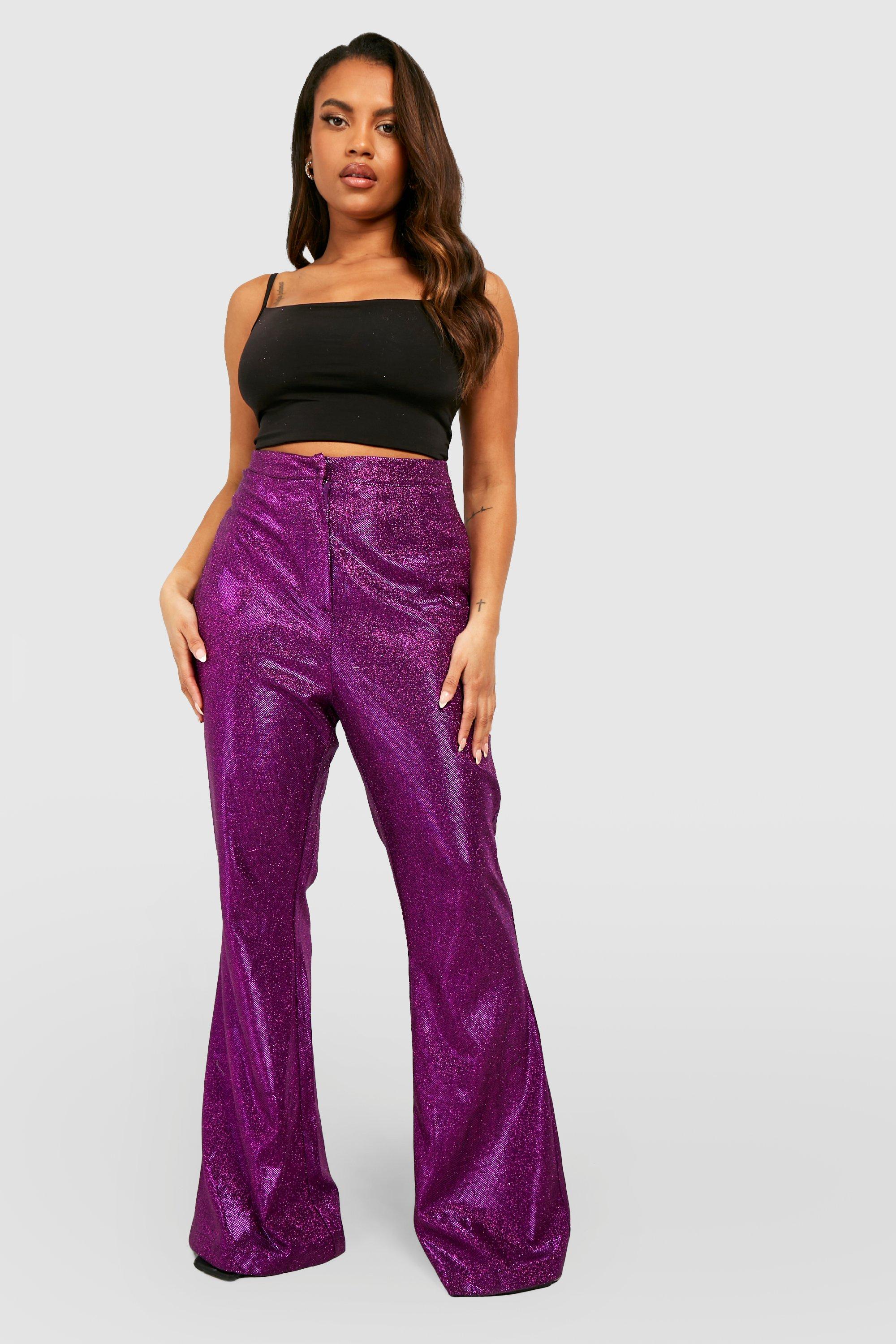 Boohoo 2025 glitter trousers